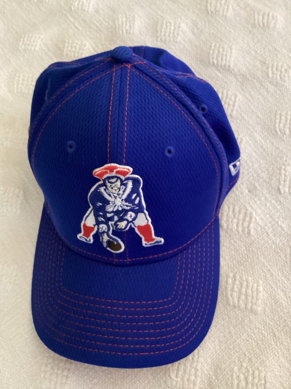 Rare New England Patriots NFL Retro Navy Blue 39Thirty Stretch Fitted Hat SZ M/L